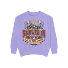 Snowed In & Up to No Good - Cabin Winter Crewneck Sweatshirt – view 9