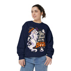 Halloween Ghost Witch Sweatshirt — "You Should See My Boos!" Cozy Graphic Pullover – view 2