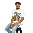 Self Care Sloth T-Shirt — "Self Care Looks Different Here" Relaxation Graphic Tee – view 11