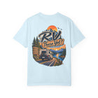 RV There Yet? vintage rv theme t-shirt — Scenic Campervan RV Travel Tee – view 7