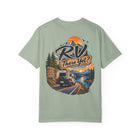 RV There Yet? vintage rv theme t-shirt — Scenic Campervan RV Travel Tee – view 6