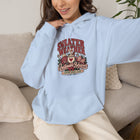Sweater Weather Holiday Vintage Graphic Hooded Sweatshirt – view 8