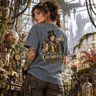 Odd Gear - Properly Contaminated- Unisex Mineral Wash Raw Edge T-Shirt – view 5