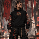 Odd Gear - Cybernetic Monk - Essential Heavyweight Hoodie – view 4