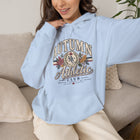 Autumn Athletic Club Hoodie 1— Vintage Fall Leaves Sweatshirt – view 7