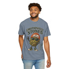 Emotionally Stoned T-Shirt – Funny Cannabis Nug Character Tee – view 12