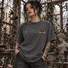 Odd Gear - Undead Bride - Unisex Vintage Wash Boxy T-Shirt – view 4