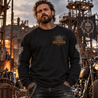 Odd Gear - Iron Requiem - Biker Oversized Unisex Long Sleeve T-Shirt – view 2