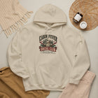 Cabin Fever Social Club Hoodie - Rustic Mountain Cabin Graphic Sweatshirt – view 8