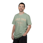 Lunker Junkie Fishing T-Shirt — Vintage Bass Angler Tee – view 5