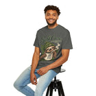 Self Care Sloth T-Shirt — "Self Care Looks Different Here" Relaxation Graphic Tee – view 13