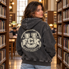 Odd Gear - FCK University - Snow Wash Fleece Oversize Hoodie – view 5